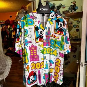 Disney Colorful Graphic Shirt